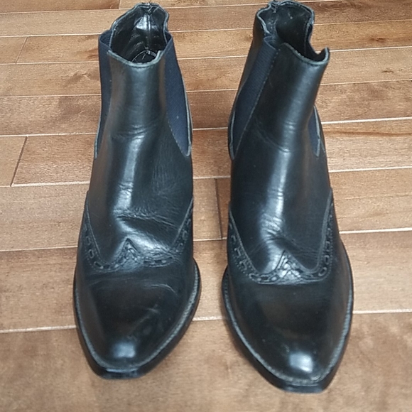 Durango Black Ankle Boots - Picture 2 of 5